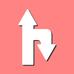 Up-Down Vector Icon