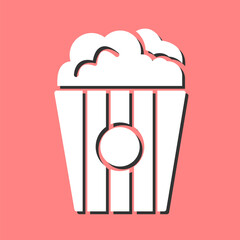 Popcorn Vector Icon