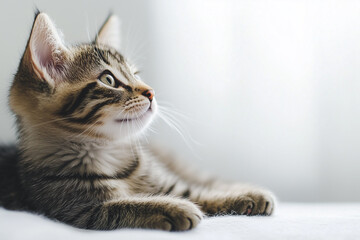 Adorable and Cute Kitten Background