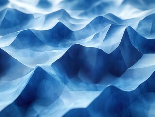 abstract background design featuring blue geometric shapes in a 3d render providing a modern and dynamic visual experience perfect for digital projects