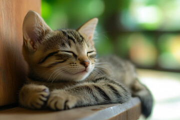 Adorable and Cute Kitten Background