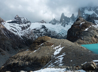Laguna de los tres, Picos Flitz Roy, El Chaltén, Argentina