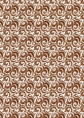 Brown abstract pattern 320x450mm