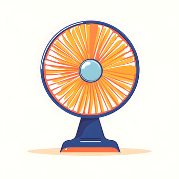 recommend clip art: Flat design illustrations Fan