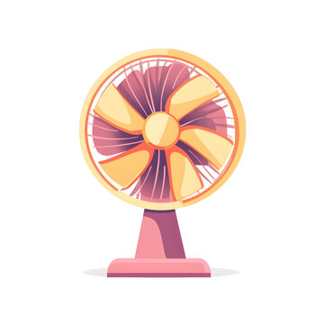 recommend clip art: Flat design illustrations Fan
