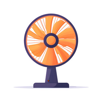 recommend clip art: Flat design illustrations Fan