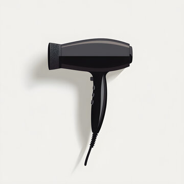 recommend clip art: Flat design illustrations Hairdryer