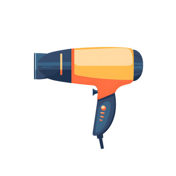 recommend clip art: Flat design illustrations Hairdryer