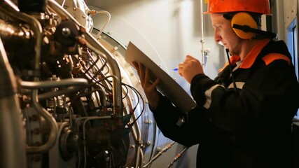 Aviation inspector reviews documentation, maintains records of engine parameters. Ensuring compliance with safety standards and regulations in aviation industry. Concept work in aviation construction