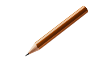 Closeup of a Sharpened Wooden Pencil
