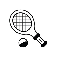 Tennis vector icon