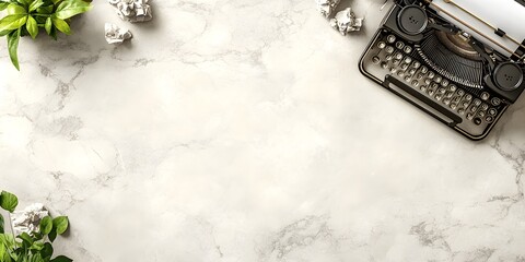 Typewriter Dreams: A Blank Canvas for Novelists - National Novel Writing Month