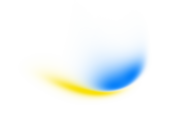 Blue yellow, color gradient rough abstract background shine bright light and glow shapes empty space , grainy noise grungy texture on transparent background