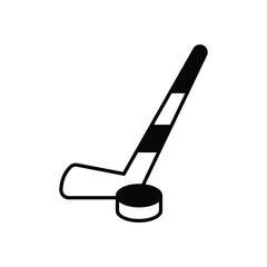 Ice Hockey vector icon