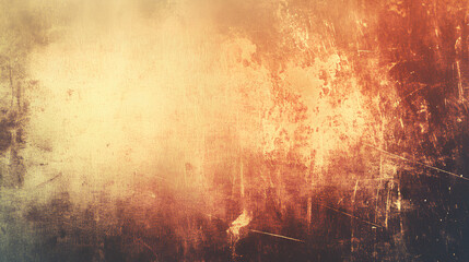 Vintage distressed old photo light leaks, film grain, dust and scratches texture overlay with vignette border. Dirty grunge analog 8k widescreen retro effect background 