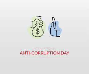 International Anti-Corruption Day Social Media Banner