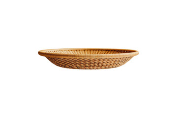 Obraz premium Wicker Basket: Rustic Woven Storage Basket for Home Decor