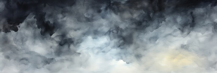 Fototapeta premium Abstract Watercolor Clouds