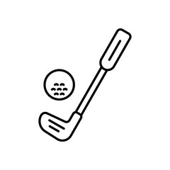 Golf vector icon