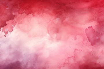 Fototapeta premium Abstract Watercolor Background with Pink and Red Hues