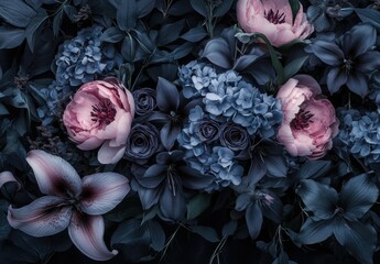 Dark Floral Bouquet.