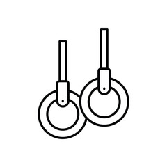 Gymnastics vector icon