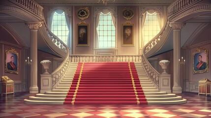 Obraz premium beautiful indoor theme for wallpaper