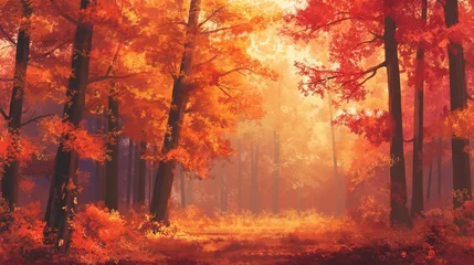 Gardinen nice anime landscape picture © ThienThu