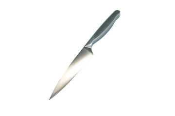 Fototapeta premium Sharp Kitchen Knife: Stainless Steel Cutting Tool