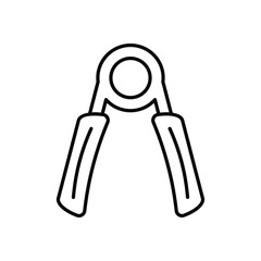 Hand Gripper vector icon