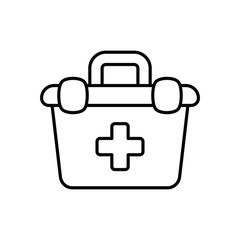 First Aid Kit vector icon