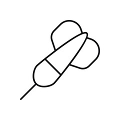 Dart vector icon