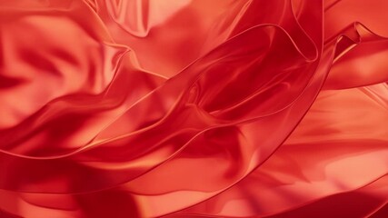 Transparent red multilayer cloth background, 3d rendering. - Powered by Adobe