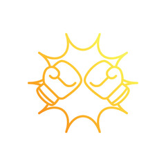 Boxing vector icon