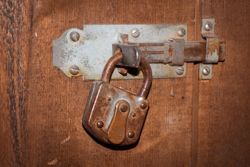 Old door lock
