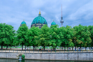 Berlin's Dome and TV tower