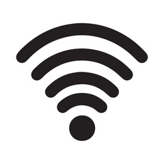 Wifi icon. Free wifi sign isolated icon. wifi network linear icon. signal sign and symbol. Wifi icon wireless internet signal