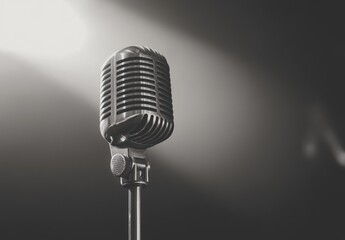 Fototapeta premium Vintage Microphone.