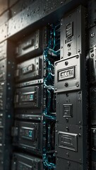 Secure database system featuring layered encryption.