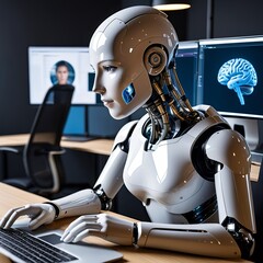 AI in Action: A Thoughtful Machine at Work