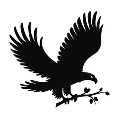eagle icon illustration