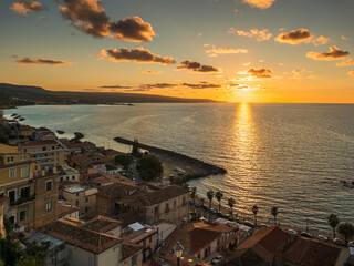 Panorama di Pizzo in Calabria