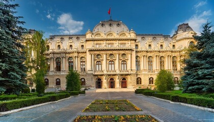 Obraz premium view of the hall of the center
