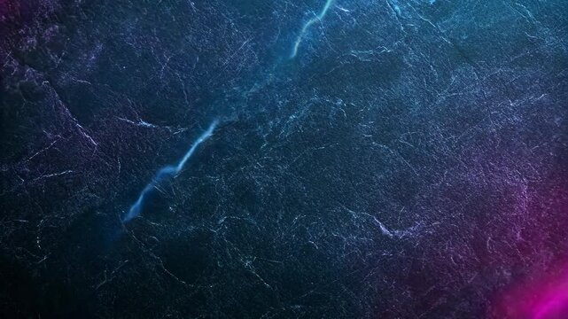 Vibrant blue and pink lightning bolts on a textured dark background, evoking energy and celebration