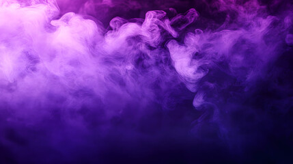 Purple smoke like clouds background