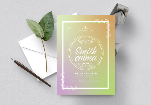 Wedding Invitation Card