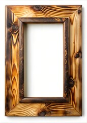 Versatile Solid Wood Picture Frame: Custom Photo, Art, and Wall Display Options for Every Decor Style with blank copyspace background
