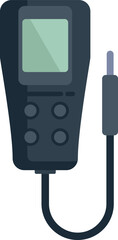 Digital soil test device with a probe for measuring soil parameters and conditions © anatolir