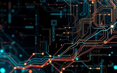 circuit board background