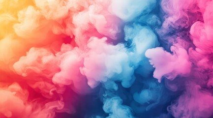 Fototapeta premium Colored smoke background 